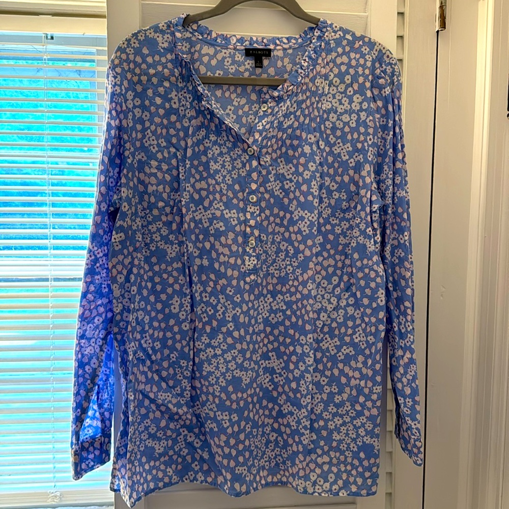 Talbots tunic top